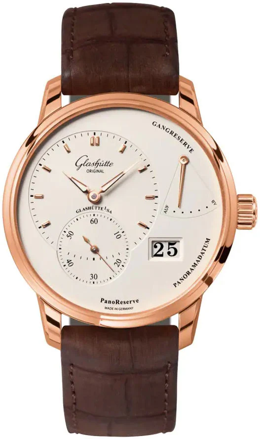 Glashutte Original Pano Reserve Red Gold Men's Watch