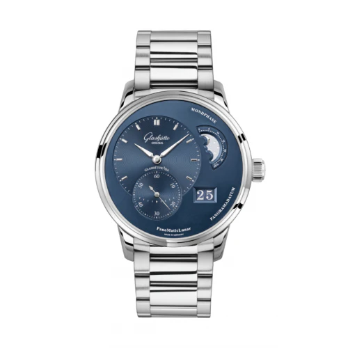 Glashutte Original Pano Matic Lunar Stainless steel Men's Watch