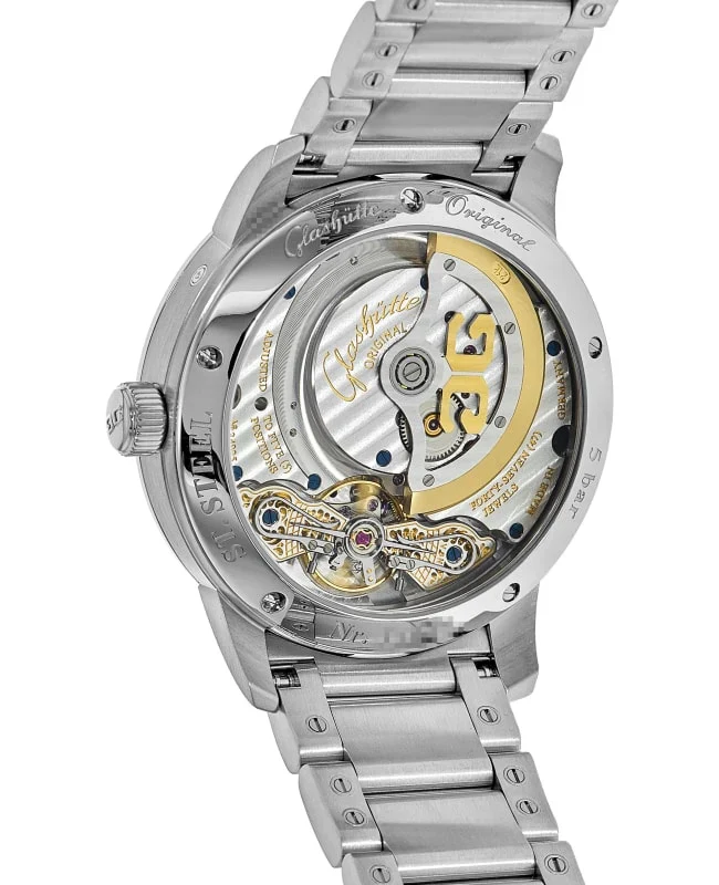 Glashutte Original Pano Matic Lunar Stainless steel Men's Watch - Image 2