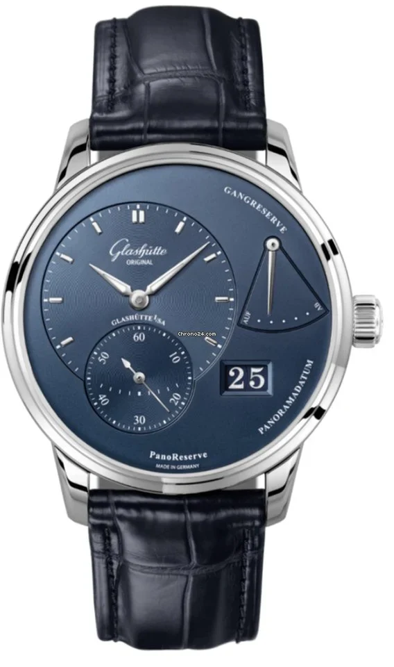 Glashutte Original Pano Matic Lunar Stainless steel Men's Watch