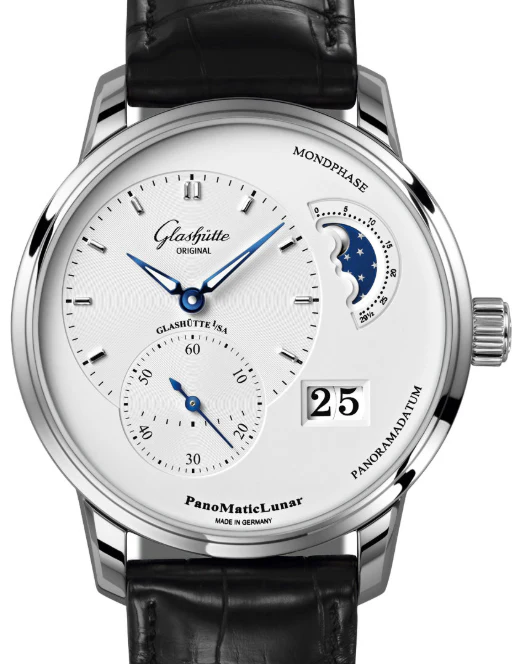 Glashutte Original Pano Matic Lunar Stainless steel Men's Watch