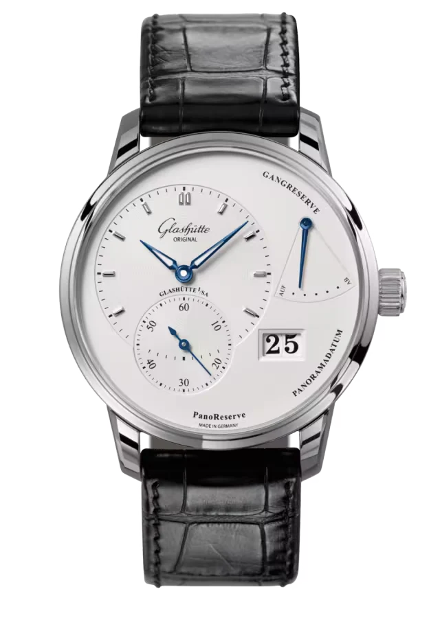 Glashutte Original Pano PanoReserve Stainless steel Men's Watch