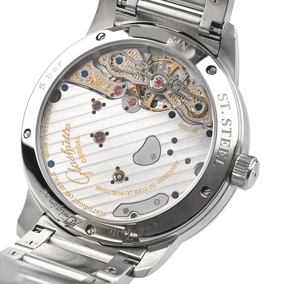 Glashutte Original Pano PanoReserve Stainless steel Men's Watch - Image 2