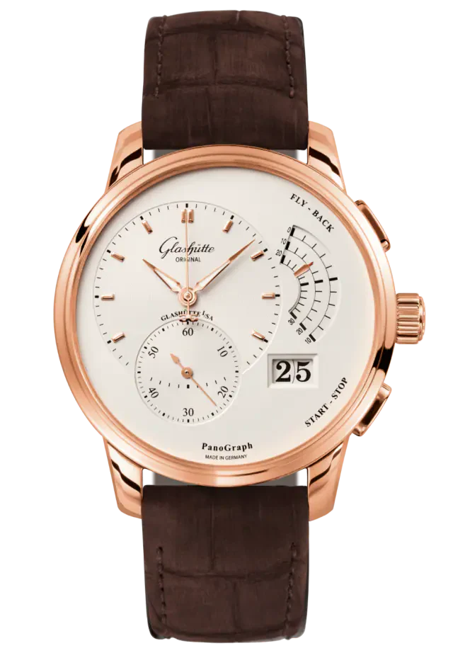 Glashutte Original Pano Graph Red Gold Men's Watch