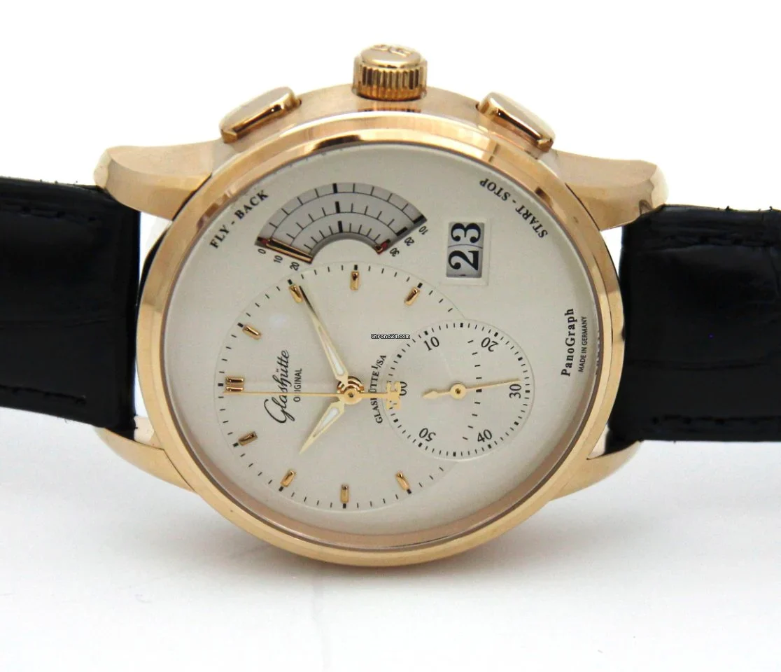 Glashutte Original Pano Graph Red Gold Men's Watch - Image 2