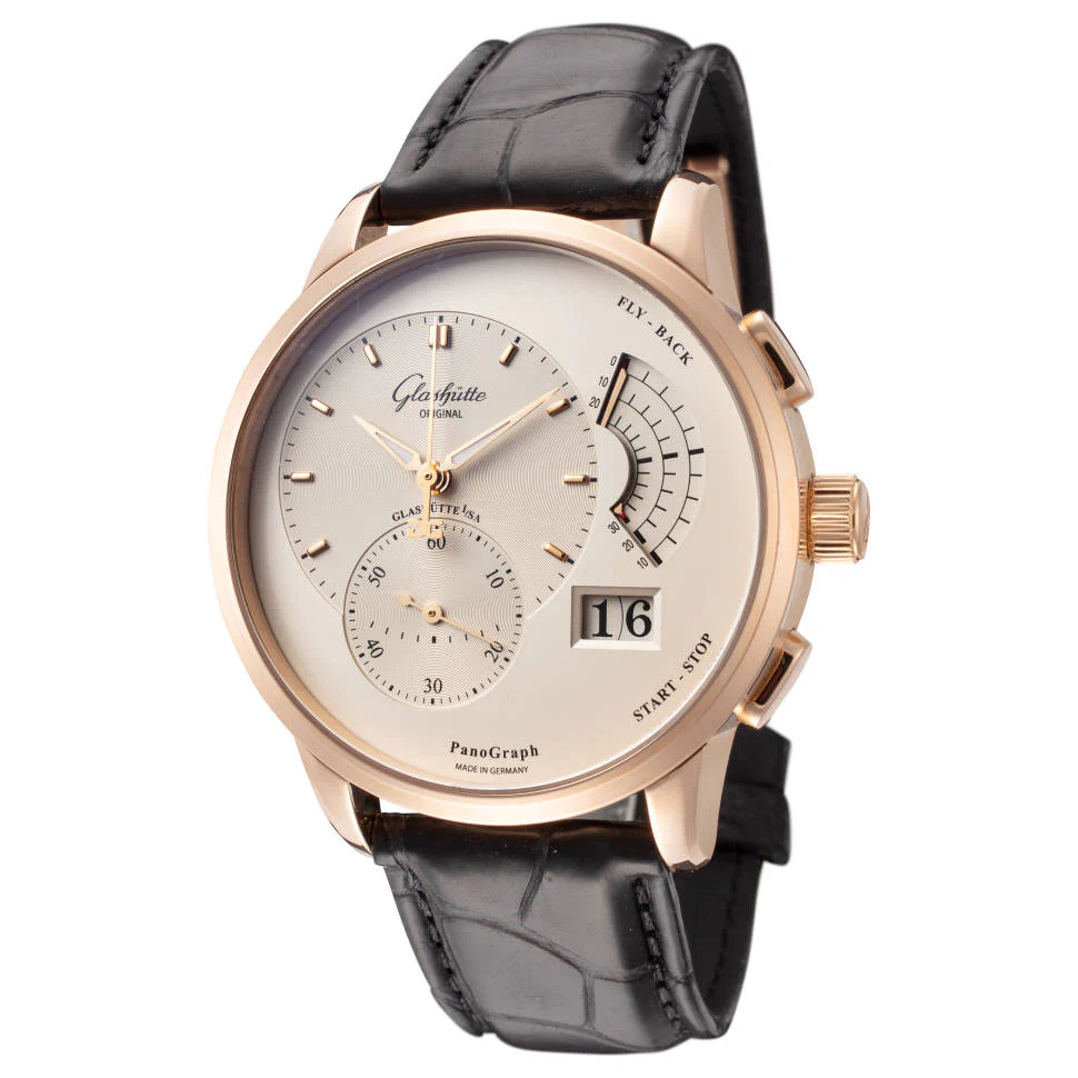 Glashutte Original Pano Graph Red Gold Men's Watch - Image 3