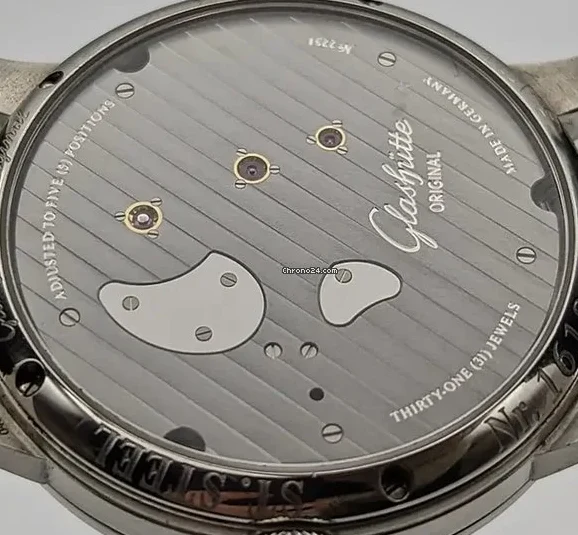 Glashutte Original Pano Inverse Stainless steel Men's Watch - Image 4