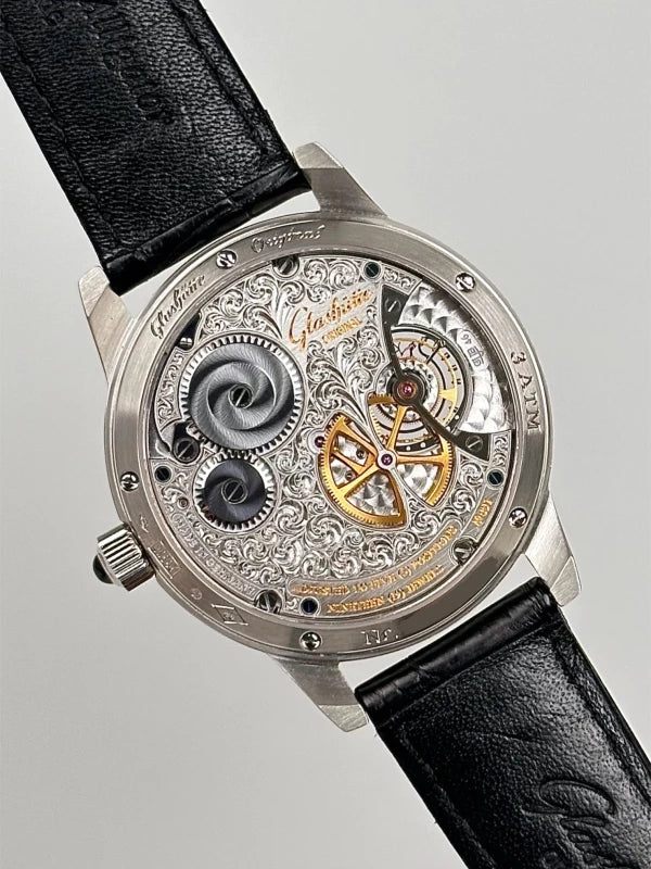 Glashütte Original Tourbillon Regulator Platinum Men's Watch - Image 10
