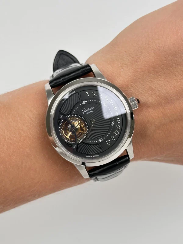 Glashütte Original Tourbillon Regulator Platinum Men's Watch - Image 6