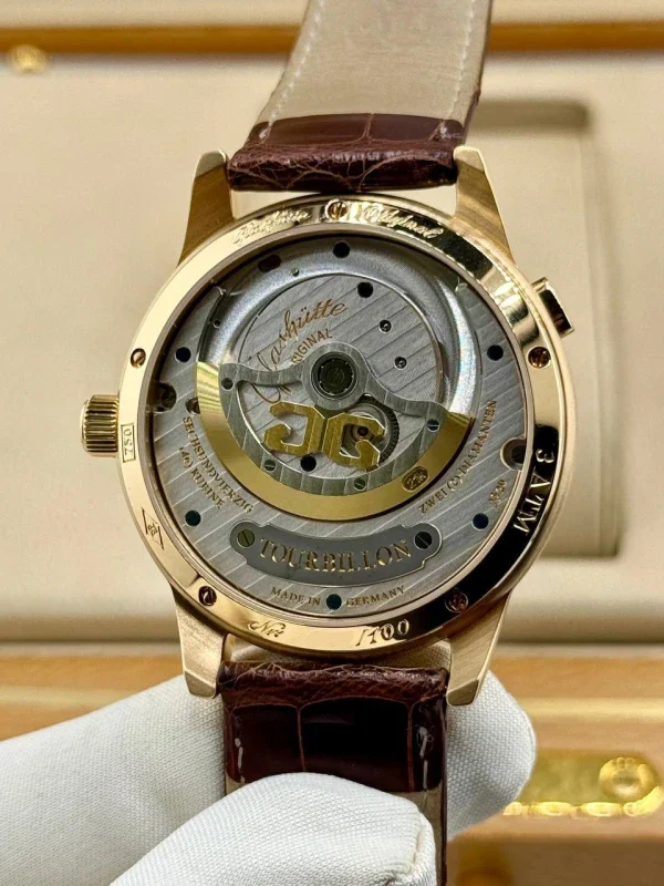 Glashutte Original Panomatic Tourbillon 18K Rose Gold Men's Watch - Image 7