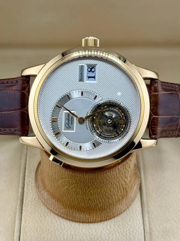 Glashutte Original Panomatic Tourbillon 18K Rose Gold Men's Watch - Image 8