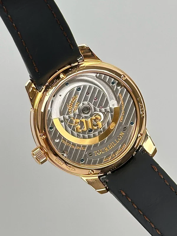 Glashütte Original Senator Meissen Tourbillon 18K Rose Gold Men's Watch - Image 8
