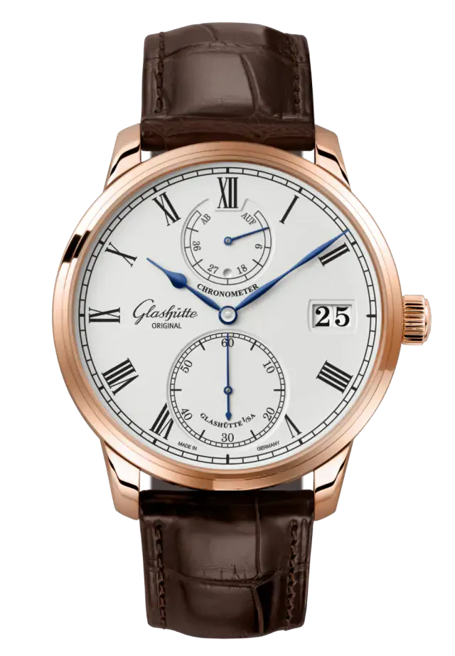 Glashutte Original Senator Chronometer Red Gold Men's Watch