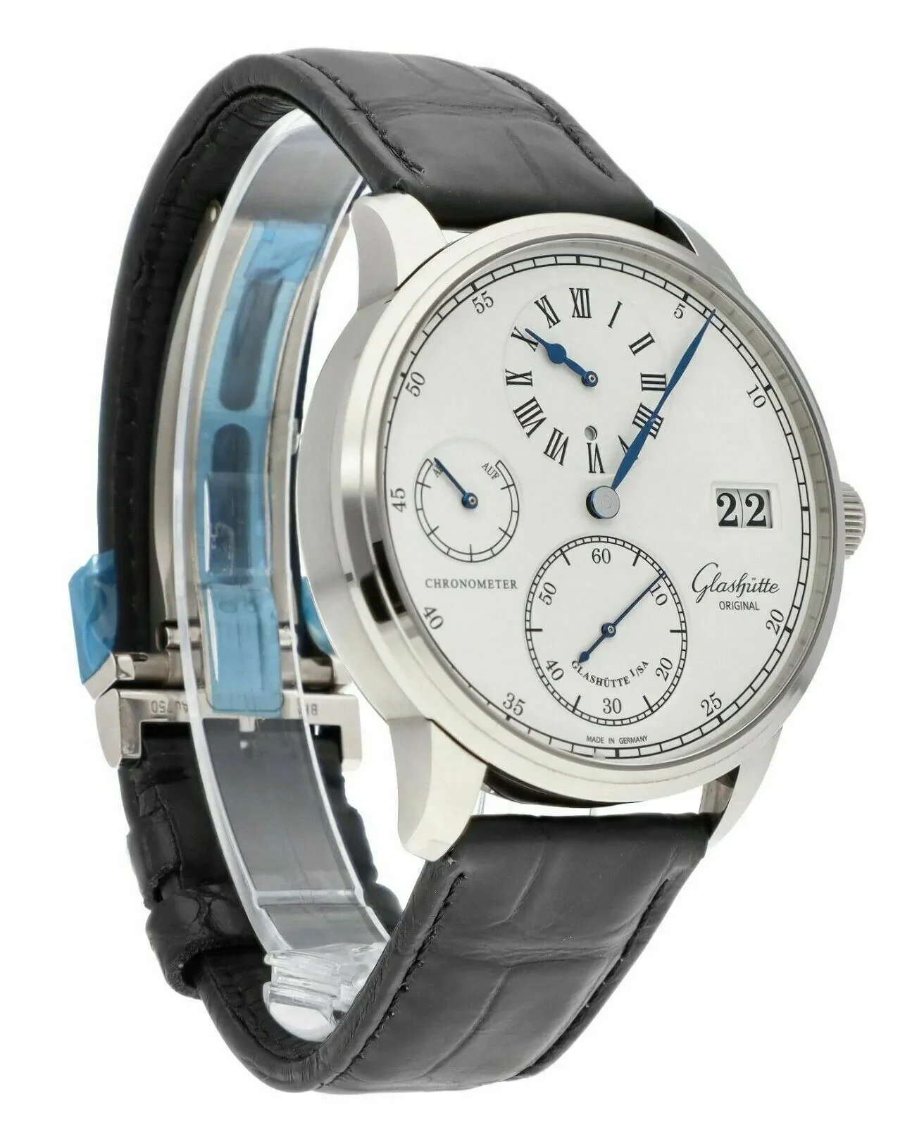 Glashutte Original Senator Chronometer Regulator White Gold Men's Watch - Image 2