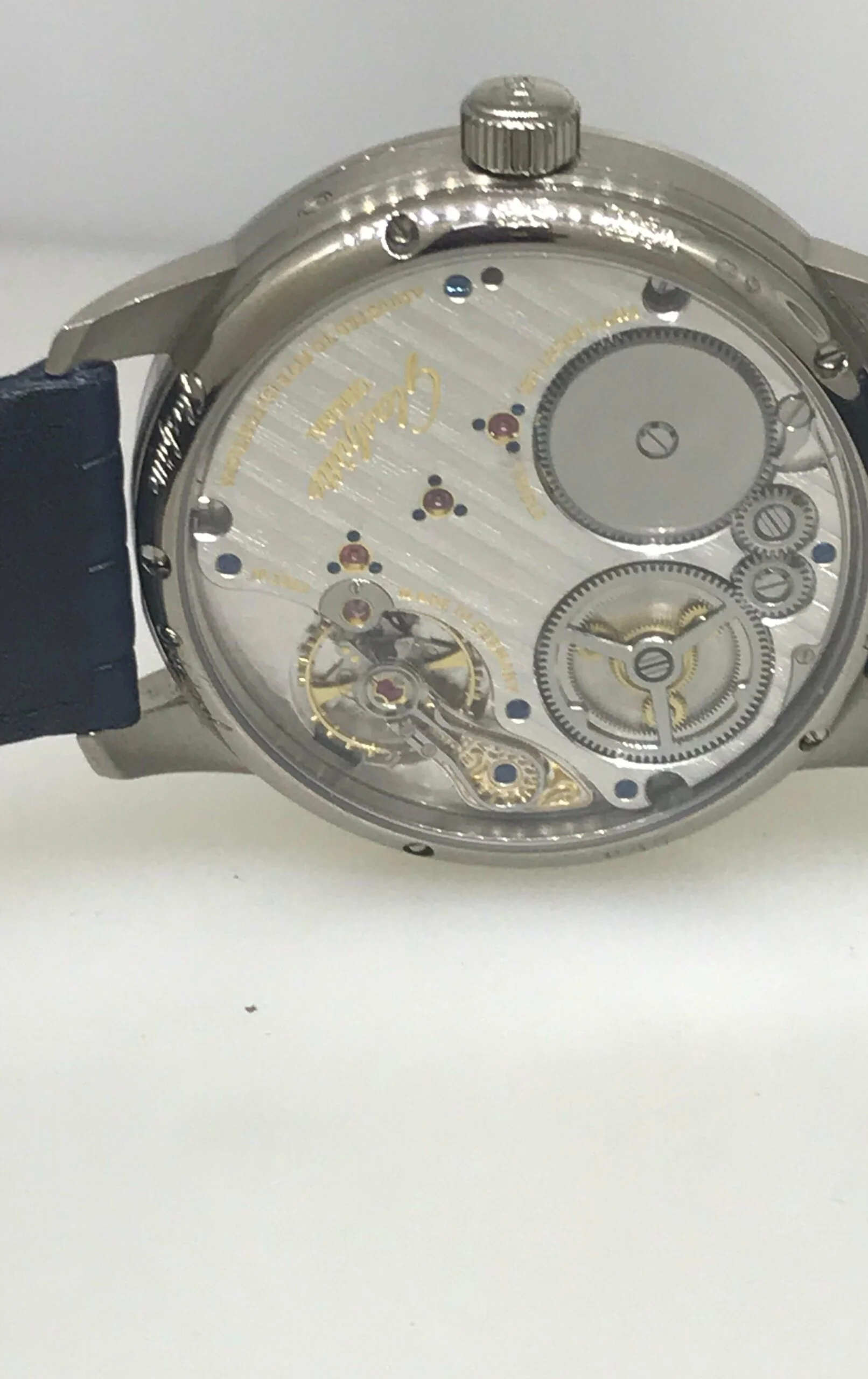 Glashutte Original Senator Chronometer White Gold Men's Watch - Image 3