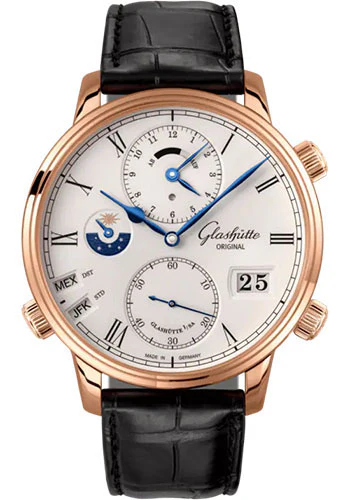 Glashutte Original Senator Cosmopolite Red Gold Men's Watch