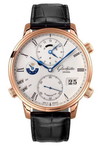 Glashutte Original Senator Cosmopolite Red Gold Men's Watch