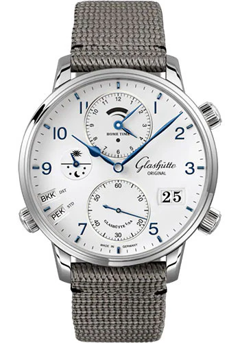 Glashutte Original Senator Cosmopolite Stainless steel Men's Watch