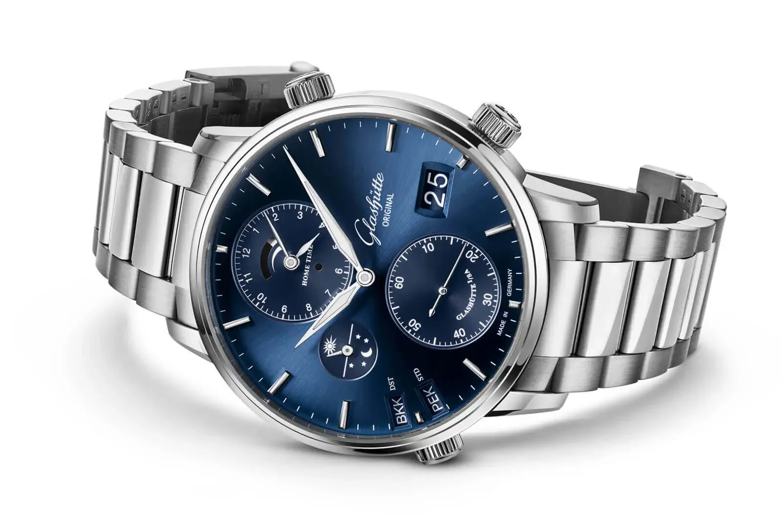 Glashutte Original Senator Cosmopolite Stainless steel Men's Watch - Image 3