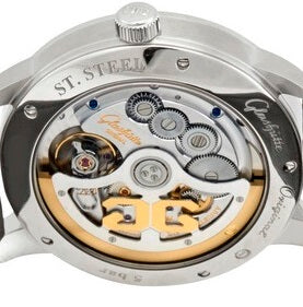 Glashutte Original Senator Excellence Panorama Date Moon Phase Stainless steel Men's Watch - Image 2