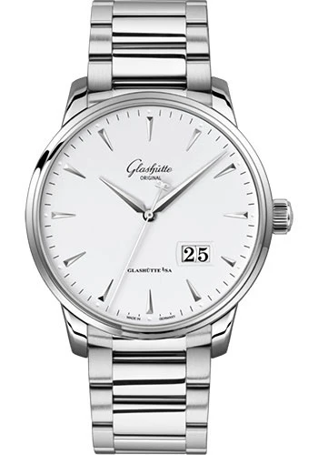 Glashutte Original Senator Excellence Panorama Date Stainless steel Men's Watch