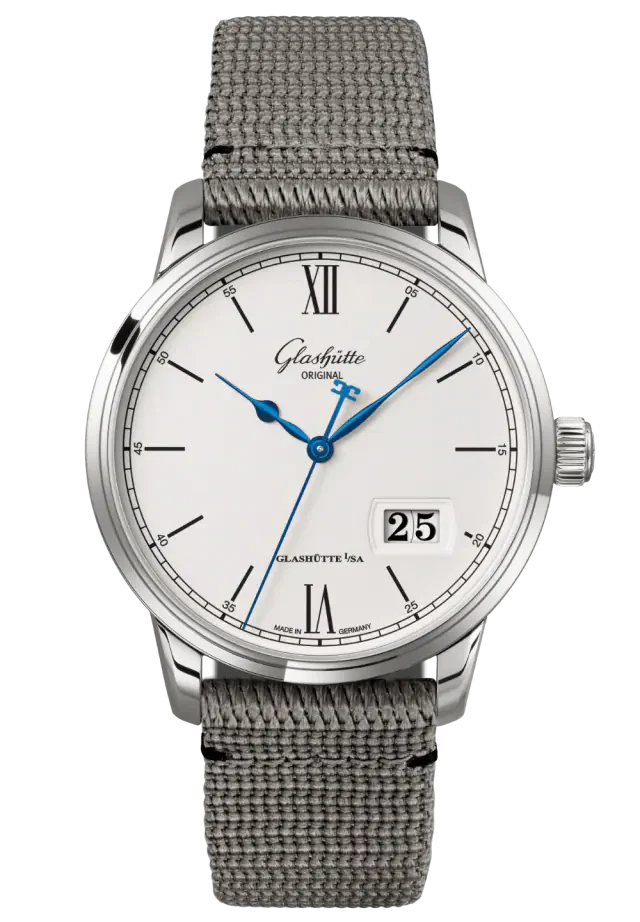 Glashutte Original Senator Excellence Panorama Date Stainless steel Men's Watch