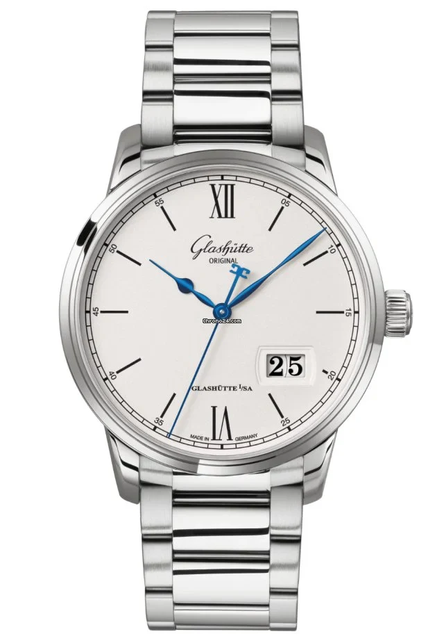 Glashutte Original Senator Excellence Panorama Date Stainless steel Men's Watch