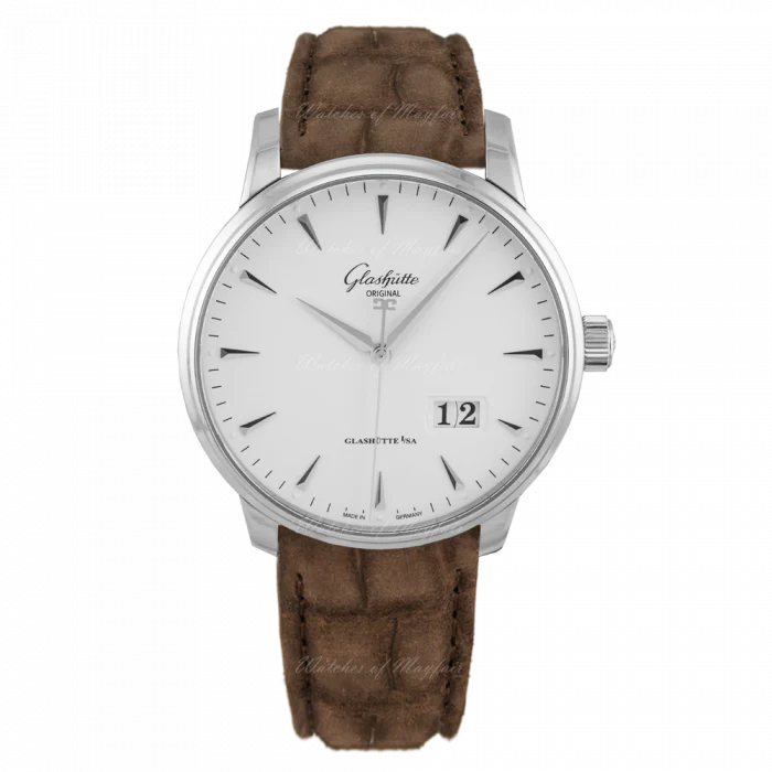 Glashutte Original Senator Excellence Panorama Date Stainless steel Men's Watch