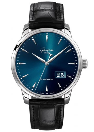 Glashutte Original Senator Excellence Panorama Date Stainless steel Men's Watch
