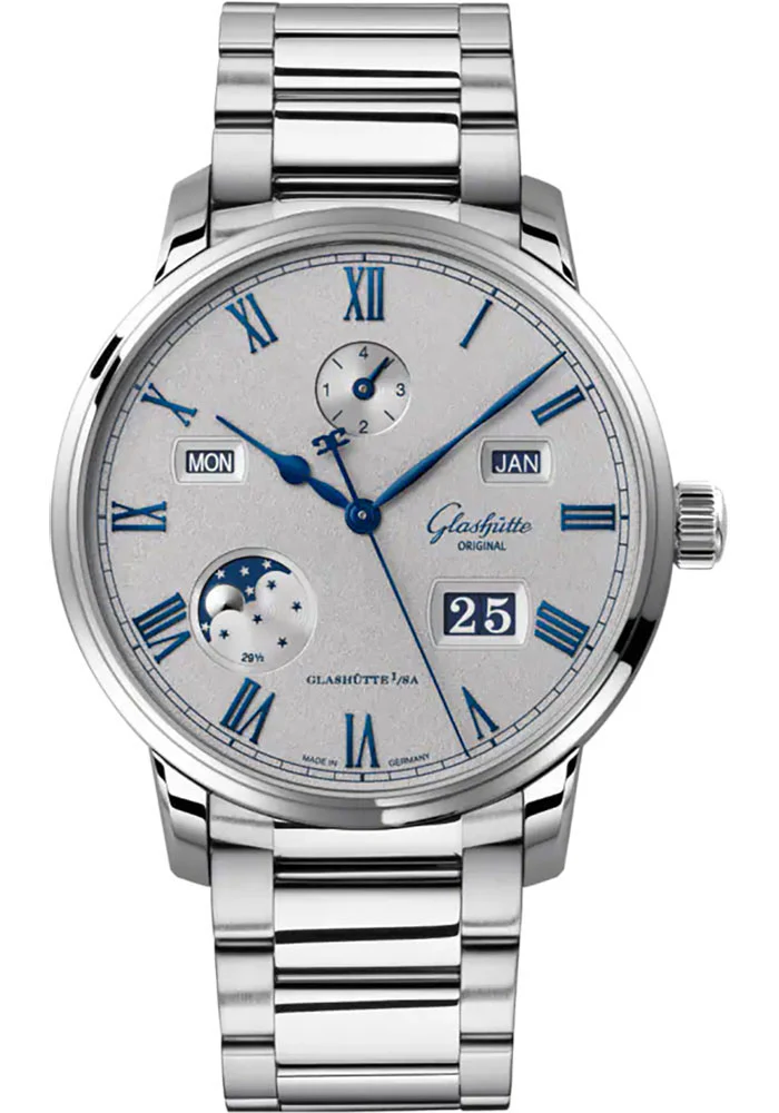 Glashutte Original Senator Excellence Perpetual Calendar Stainless steel Men's Watch