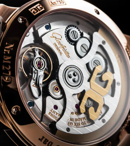 Glashutte Original Senator Excellence Red Gold Men's Watch - Image 3