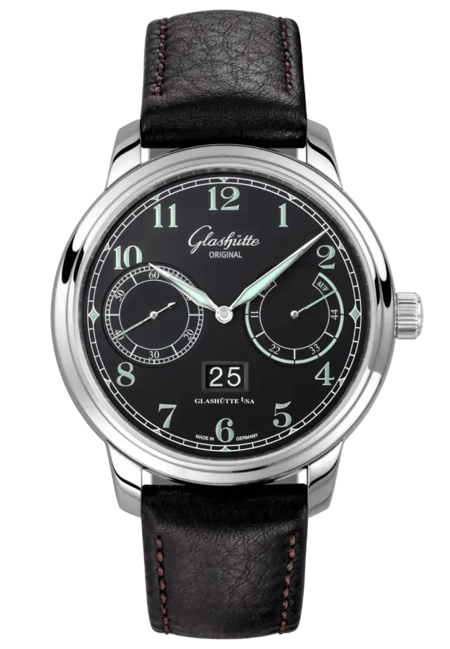Glashutte Original Senator Observer Stainless steel Men's Watch