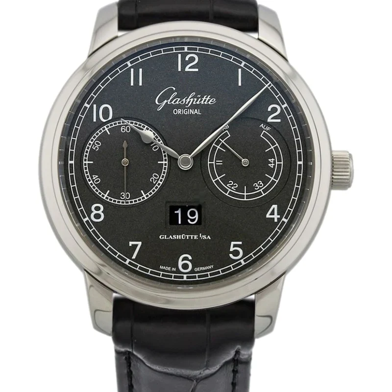 Glashutte Original Senator Observer Stainless steel Men's Watch