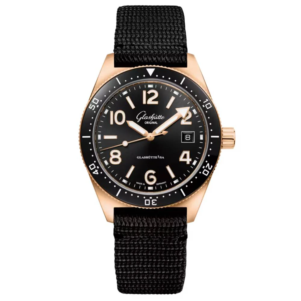 Glashutte Original Spezialist SeaQ 18K Red Gold Men's Watch