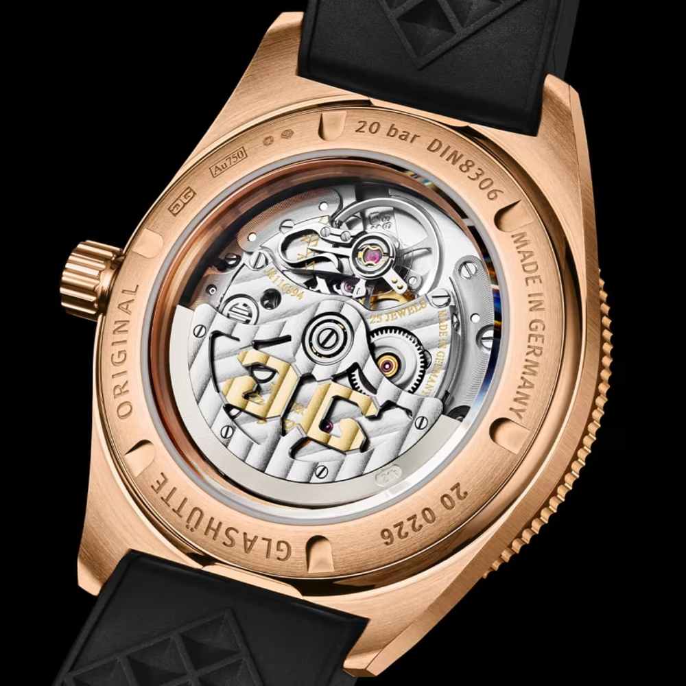 Glashutte Original Spezialist SeaQ 18K Red Gold Men's Watch - Image 2