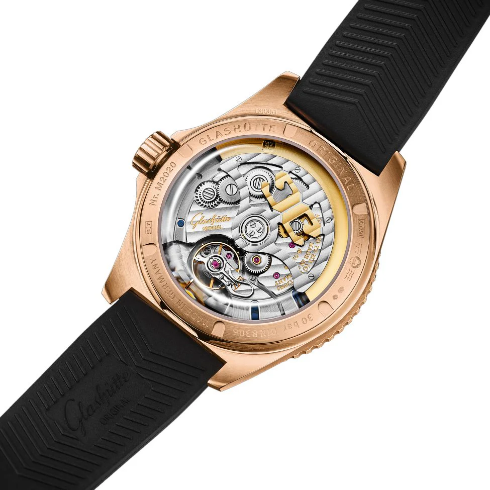 Glashutte Original Spezialist SeaQ Panorama Date 18K Red Gold Men's Watch - Image 2