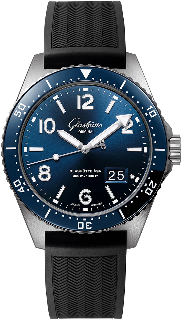 Glashutte Original Spezialist SeaQ Panorama Date Stainless steel Men's Watch