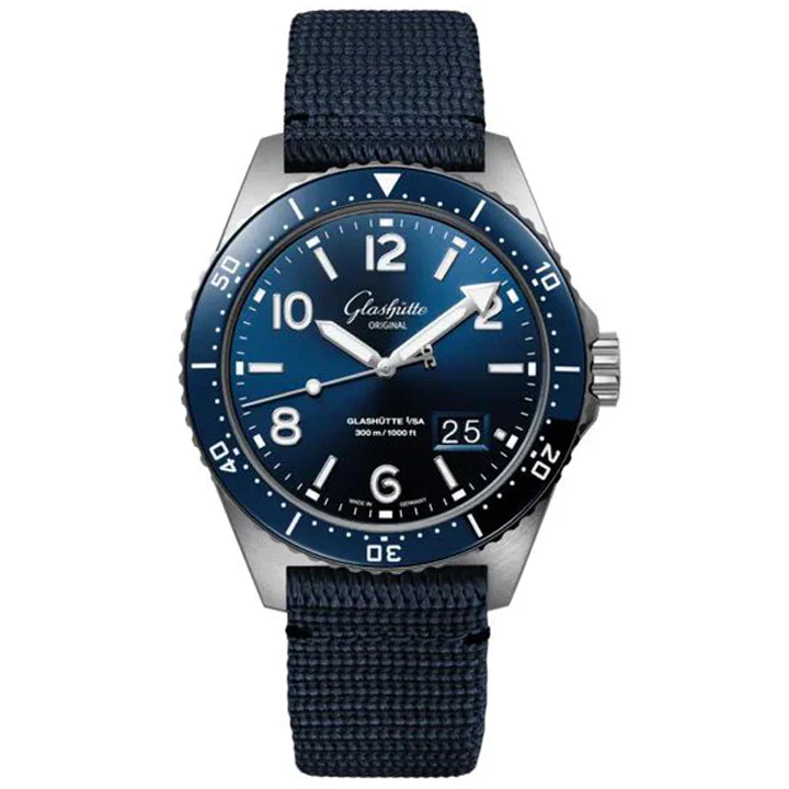 Glashutte Original Spezialist SeaQ Panorama Date Stainless steel Men's Watch