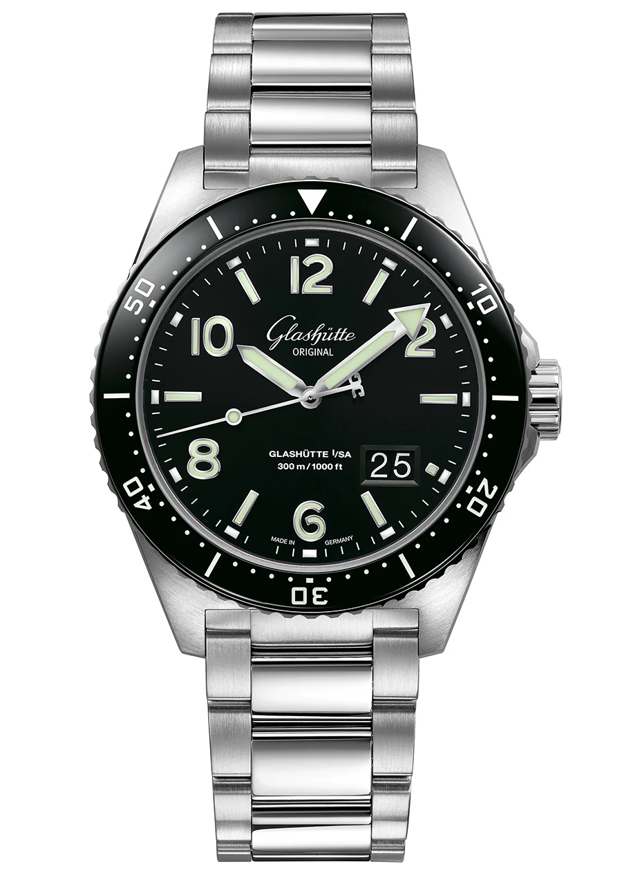 Glashutte Original Spezialist SeaQ Panorama Date Stainless steel Men's Watch