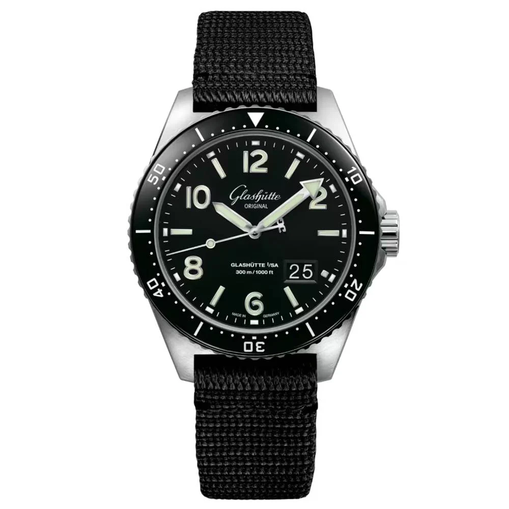 Glashutte Original Spezialist SeaQ Panorama Date Stainless steel Men's Watch