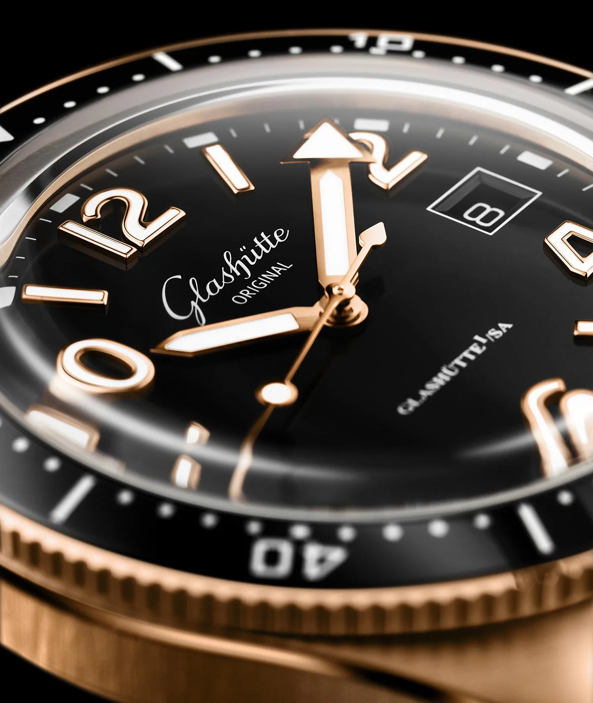Glashutte Original Spezialist SeaQ Red Gold Men's Watch - Image 3