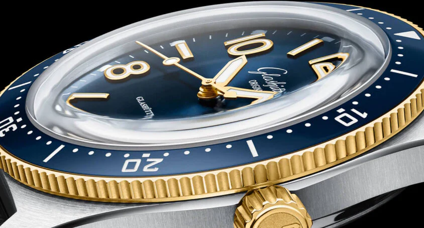 Glashutte Original Spezialist SeaQ Stainless steel & Yellow gold Men's Watch - Image 2