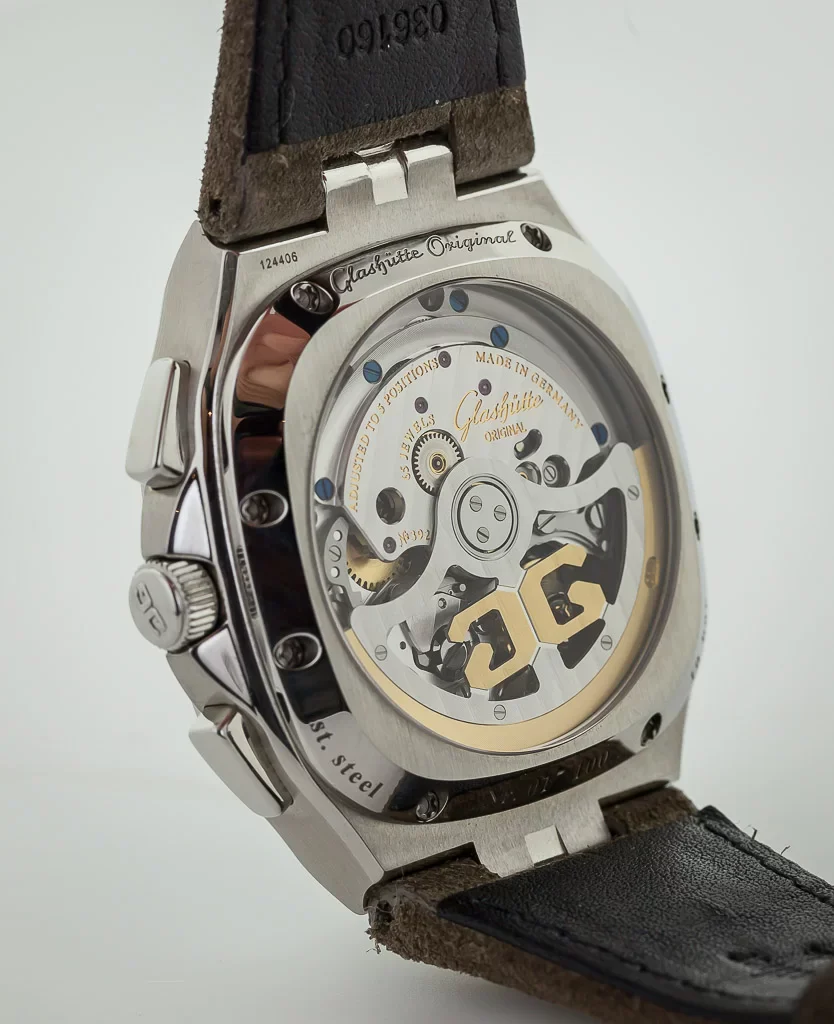 Glashutte Original Vintage Seventies Chronograph Panorama Date Stainless steel Men's Watch - Image 2