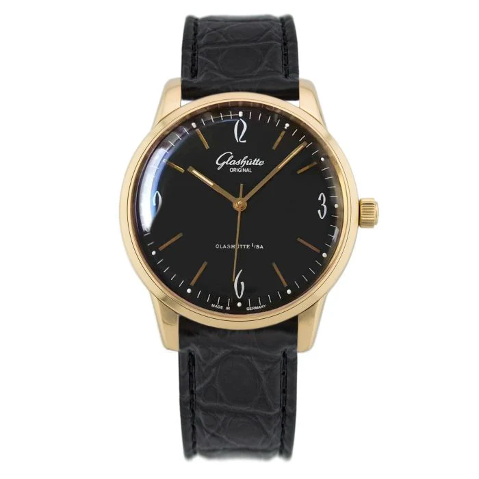 Glashutte Original Vintage Sixties 18K Rose Gold Men's Watch