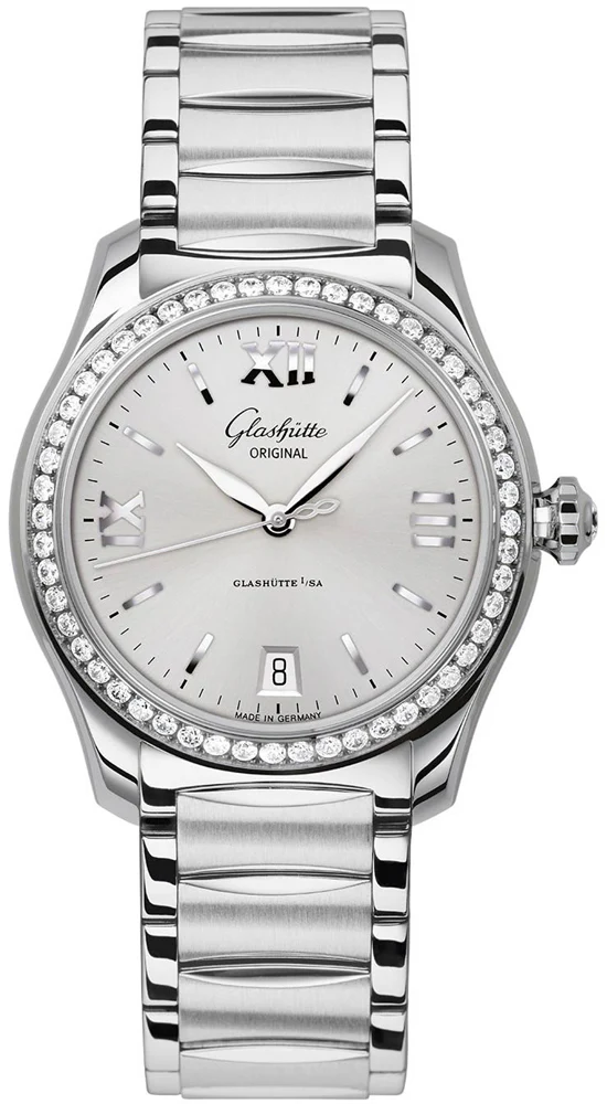 Glashutte Serenade Stainless Steel Lady's Watch