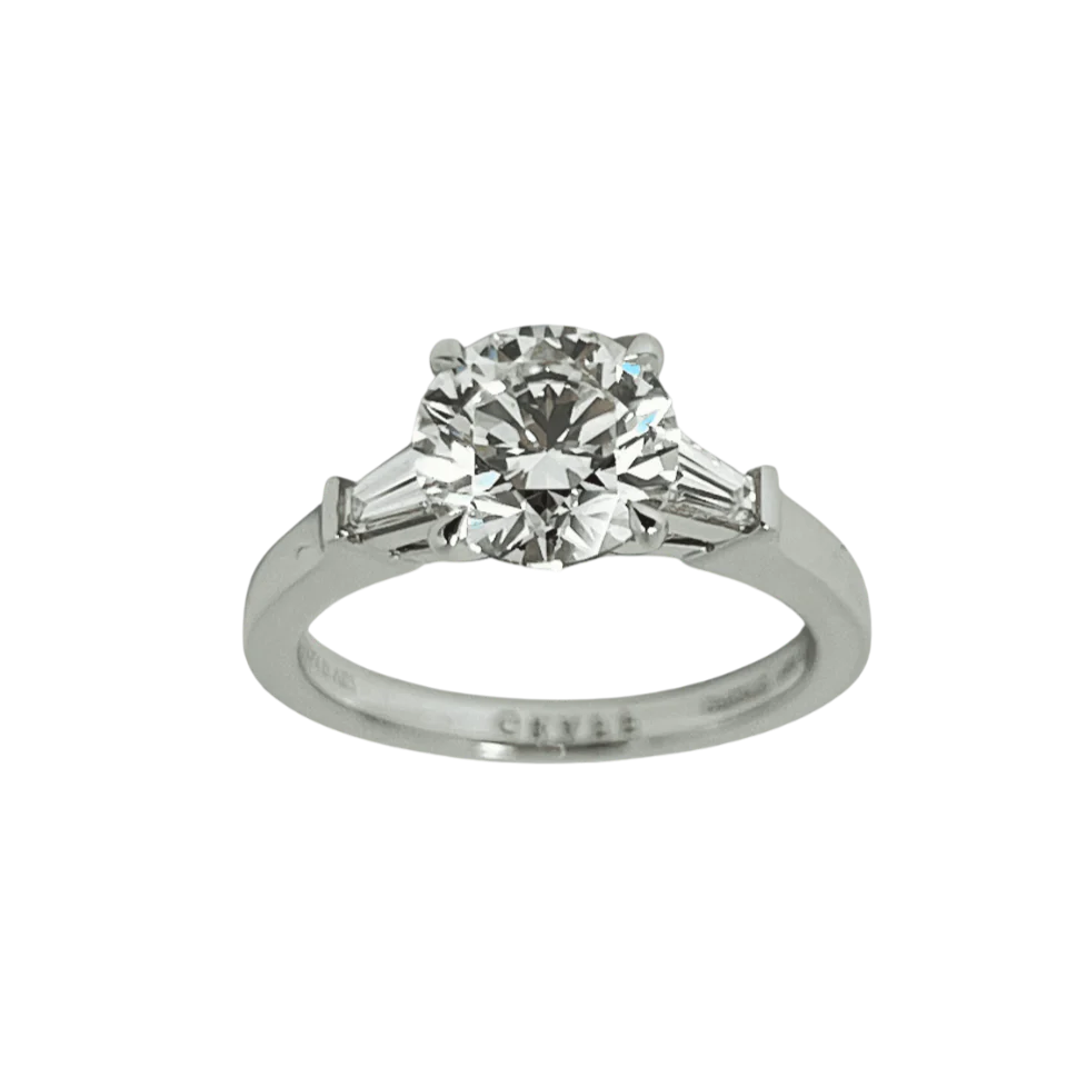 Graff Promise Diamond Platinum Engagement Ring - Image 3