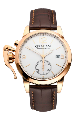 Graham Chronofighter 1695 Rose Gold Men's Watch