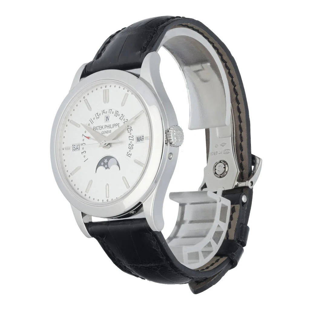 Patek Philippe Grand Complication Perpetual Calendar Platinum Mens Watch - Image 3