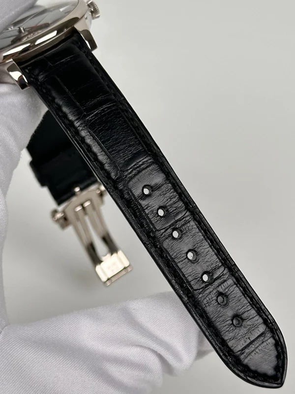 H.Moser & Cie Dual Time Venturer Tourbillon 18K White Gold Men's Watch - Image 6