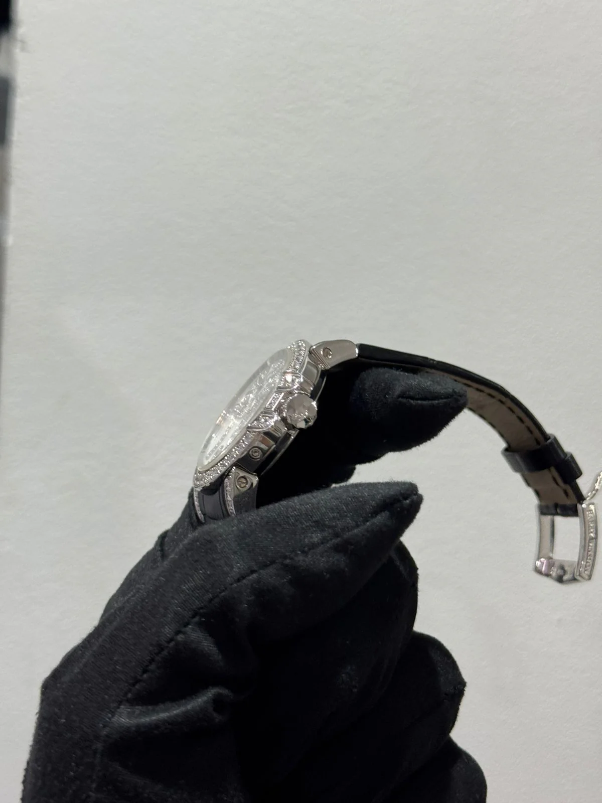 Harry Winston Ocean Biretrograde 18K White Gold & Diamonds Lady's Watch - Image 4